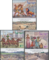 Israel 2598-2600 Mit Tab (kompl.Ausg.) Postfrisch 2017 Römische Arenen - Unused Stamps (with Tabs)