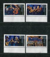 "BERLIN" 1988, Mi. 807-810 "Jugend Musiziert" ** (L1162) - Unused Stamps