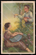 Illustratori Artist Signed F. Madi Romantic Couple Serie 213 Pc ZG6024 - Andere & Zonder Classificatie