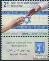 Israel 2536 Mit Tab (kompl.Ausg.) Postfrisch 2016 Gedenktag Opfer Vom Krieg - Nuevos (con Tab)
