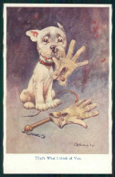 Artist Signed Studdy Bonzo Dog French Bulldog Serie 1005 Postcard TC5115 - Andere & Zonder Classificatie
