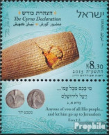 Israel 2457 Mit Tab (kompl.Ausg.) Postfrisch 2015 Deklaration König Kyros II. - Ungebraucht (mit Tabs)