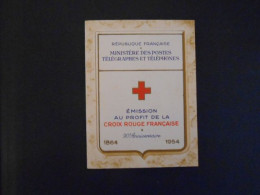 FRANCE YT C2003 CARNET CROIX-ROUGE 1954** - Cruz Roja