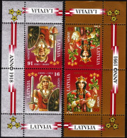 LATVIA 1995 EUROPA: Peace And Freedom. History. Margin TB Pairs, MNH - 1995