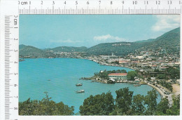 Harbor And Town Of Charlotte Amalie, St.Thomas, Capital Of The Beautiful U.S. - Virgin Islands - Amerikaanse Maagdeneilanden