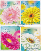 Israel 2339-2341,2378 (kompl.Ausg.) Postfrisch 2013 Gerberas - Neufs (sans Tabs)