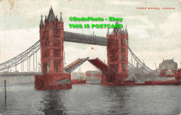 R428932 London. Tower Bridges. Postcard. 1907 - Sonstige & Ohne Zuordnung