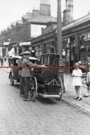 F006274 Bradford. Manningham Lane. Entertainer With A Monkey - REPRODUCTION - Other & Unclassified