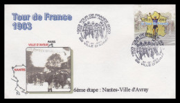1 27	012	-	1903-2003 Centenaire Du  Tour De France Reproduisant Le Premier Tour De France - Cyclisme