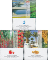 Israel 2214-2216 Mit Tab (kompl.Ausg.) Postfrisch 2011 Fortschritte In Der Landwirtschaft - Unused Stamps (with Tabs)