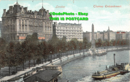 R428959 London. Thames Embankment. C. M. Ducal Series. 1909 - Sonstige & Ohne Zuordnung
