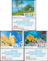 Israel 2202-2204 Mit Tab (kompl.Ausg.) Postfrisch 2011 Fremdenverkehrskampagne - Neufs (avec Tabs)