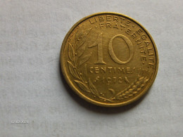 10  CENTIMES   1972 - Other & Unclassified