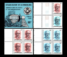 LUXEMBOURG 1986 Schuman, Politician. Architect Of United Europe. Booklet, MNH - Idées Européennes
