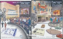 Israel 2176-2177 Mit Tab (kompl.Ausg.) Postfrisch 2010 Historische Lichtspielhäuser - Nuovi (con Tab)