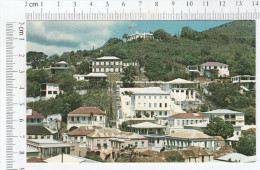 Flags Fly Over Denmark House, Home Of The Danish Consul In St.Thomas - Virgin Islands - Amerikaanse Maagdeneilanden