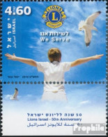 Israel 2098 Mit Tab (kompl.Ausg.) Postfrisch 2010 Lions International - Nuovi (con Tab)