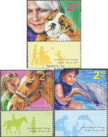 Israel 2071-2073 Mit Tab (kompl.Ausg.) Postfrisch 2009 Tiergeschützte Therapie - Ongebruikt (met Tabs)