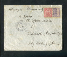 "TUNESIEN" 1906, Brief MiF Nach Deutschland (L1169) - Tunisia