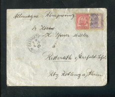"TUNESIEN" 1906, Brief MiF Nach Deutschland (L1169) - Tunesien (1956-...)
