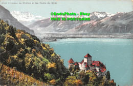 R429009 850. Chateau De Chillon Et Les Dents Du Midi. Phototypie. 1908 - Wereld