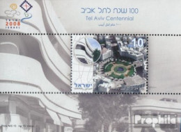 Israel Block76 (kompl.Ausg.) Postfrisch 2007 100 Jahre Tel Aviv - Unused Stamps (without Tabs)