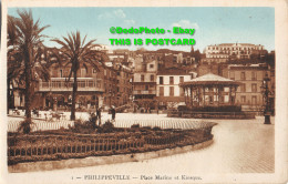 R429447 1. Philippeville. Place Marine Et Kiosque. Phototypie Etabl. Photo Alber - World