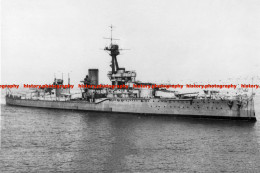 F009526 HMS Thunderer. British Battleship - REPRODUCTION - Other & Unclassified