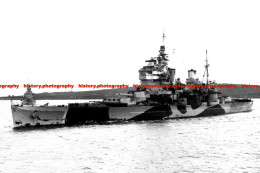 F009491 HMS Anson. 1942. British Battleship - REPRODUCTION - Other & Unclassified