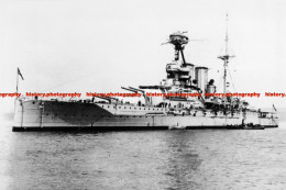 F009482 HMS Warspite. British Battleship - REPRODUCTION - Other & Unclassified