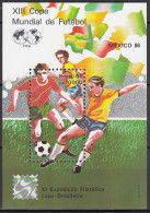 BRASILIEN  Block 69, Postfrisch **, Fußball-Weltmeisterschaft, Mexiko, 1986 - Blocks & Kleinbögen