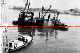 F010098 HMS Sidon Accident. HMS Maidstone - REPRODUCTION - Andere & Zonder Classificatie