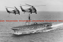 F010068 HMS Albion. British Aircraft Carrier - REPRODUCTION - Andere & Zonder Classificatie