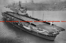 F010055 HMS Indefatigable. British Aircraft Carrier - REPRODUCTION - Autres & Non Classés