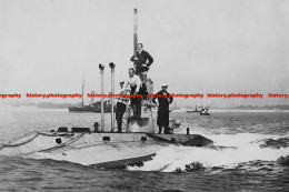 F010036 HMS Holland 2. British Submarine - REPRODUCTION - Andere & Zonder Classificatie