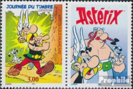 Frankreich 3367C Zf Mit Zierfeld Postfrisch 1999 Comicfigur Asterix - Unused Stamps