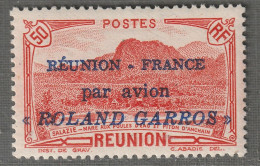 REUNION - P.A N°1 * (1937)  " Roland Garros " - Signé : Champion. - Luchtpost