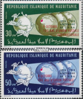 Mauretanien 499-500 (kompl.Ausg.) Postfrisch 1974 UPU - Mauritania (1960-...)