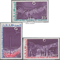 Mauretanien 456-458 (kompl.Ausg.) Postfrisch 1973 Sonnenfinsternis - Mauritanie (1960-...)