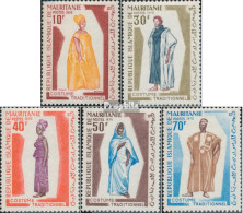 Mauretanien 405-409 (kompl.Ausg.) Postfrisch 1970 Trachten - Mauritanie (1960-...)