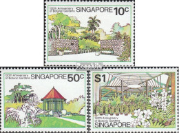 Singapur 339-341 (kompl.Ausg.) Postfrisch 1979 Botanischer Garten - Singapore (1959-...)