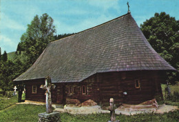 PUTNA, DRAGOS VODA CHURCH, BISERICA, ARCHITECTURE, GRAVE, ROMANIA, POSTCARD - Roemenië