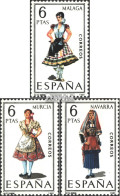 Spanien 1829,1830,1831 (kompl.Ausg.) Postfrisch 1969 Trachten - Ongebruikt