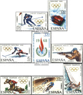 Spanien 1735-1737,1763,1777-1780 (kompl.Ausg.) Postfrisch 1968 Olympia, Menschenrechte - Unused Stamps