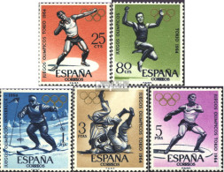 Spanien 1506-1510 (kompl.Ausg.) Postfrisch 1964 Olympia - Neufs