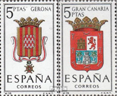Spanien 1404,1408 (kompl.Ausg.) Postfrisch 1963 Wappen - Ongebruikt