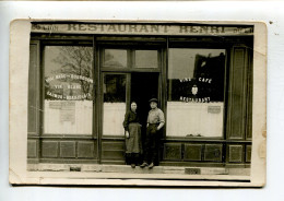 à Identifier Carte Photo Restaurant Henri - Te Identificeren