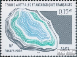 Französ. Gebiete Antarktis 556 (kompl.Ausg.) Postfrisch 2005 Mineralien - Nuevos