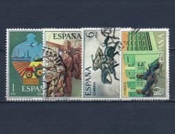 ESPAÑA 1976—Serie: Servicio Postal 2329-32, Yt 1975-78, Mi 2222/25—Timbres Oblitérés (o) Used Stamps - Gebraucht