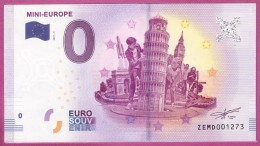 0-Euro ZEMD 2017-1 MINI-EUROPE S-2a Grün - Private Proofs / Unofficial